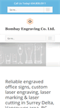 Mobile Screenshot of bombayengraving.com